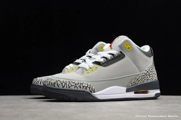 Official Maikesneakers Air Grey Cool (2021) Jordan 3 CT8532-012 Retro 0730